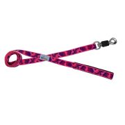 Leash  Polypropylene with woven-in pattern with neoprene lining – OI01003/100/25/CF/01/K07