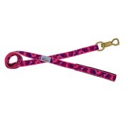 Leash  Polypropylene with woven-in pattern with neoprene lining – OI01003/100/25/CF/01/K08