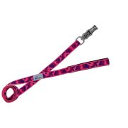 Leash  Polypropylene with woven-in pattern with neoprene lining – OI01003/100/25/CF/01/K09