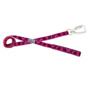 Leash  Polypropylene with woven-in pattern with neoprene lining – OI01003/100/25/CF/01/K14