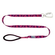 Leash  Polypropylene with woven-in pattern with neoprene lining – OI01003/100/25/CF/01/K14