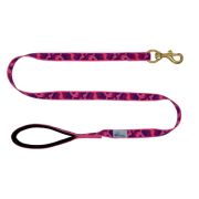 Leash  Polypropylene with woven-in pattern with neoprene lining – OI01003/100/25/CF/04/K04