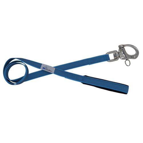 Leash Polypropylene webbing with woven-in rubber traces with neoprene lining – OI01005/100/25/BL/01/K10