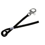 Leash seatbelt polyester – OI01006/100/25/BK/00/K10