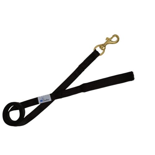 Leash seatbelt polyester with neoprene lining – OI01007/100/25/BK/01/K04