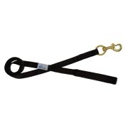 Leash seatbelt polyester with neoprene lining – OI01007/100/25/BK/01/K11