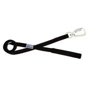 Leash seatbelt polyester with neoprene lining – OI01007/100/25/BK/01/K14