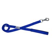 Leash seatbelt polyester with neoprene lining – OI01007/100/25/BL/01/K03