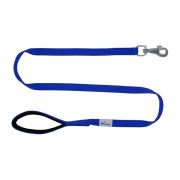 Leash seatbelt polyester with neoprene lining – OI01007/100/25/BL/01/K03