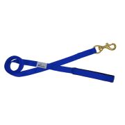 Leash seatbelt polyester with neoprene lining – OI01007/100/25/BL/01/K04