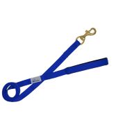 Leash seatbelt polyester with neoprene lining – OI01007/100/25/BL/01/K04