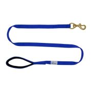 Leash seatbelt polyester with neoprene lining – OI01007/100/25/BL/01/K04