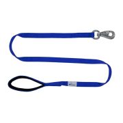 Leash seatbelt polyester with neoprene lining – OI01007/100/25/BL/01/K05