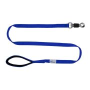 Leash seatbelt polyester with neoprene lining – OI01007/100/25/BL/01/K07