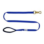 Leash seatbelt polyester with neoprene lining – OI01007/100/25/BL/01/K08