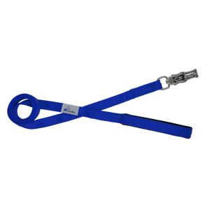 Leash seatbelt polyester with neoprene lining – OI01007/100/25/BL/01/K09