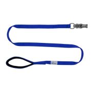 Leash seatbelt polyester with neoprene lining – OI01007/100/25/BL/01/K09