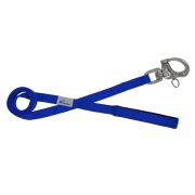 Leash seatbelt polyester with neoprene lining – OI01007/100/25/BL/01/K10