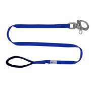 Leash seatbelt polyester with neoprene lining – OI01007/100/25/BL/01/K10