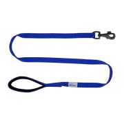 Leash seatbelt polyester with neoprene lining – OI01007/100/25/BL/01/K13