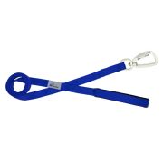 Leash seatbelt polyester with neoprene lining – OI01007/100/25/BL/01/K14