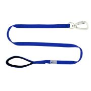 Leash seatbelt polyester with neoprene lining – OI01007/100/25/BL/01/K14