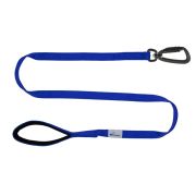 Leash seatbelt polyester with neoprene lining – OI01007/100/25/BL/01/K15