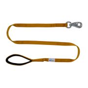 Leash seatbelt polyester with neoprene lining – OI01007/100/25/BR/01/K05