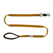 Leash seatbelt polyester with neoprene lining – OI01007/100/25/BR/01/K07