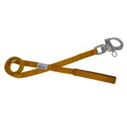 Leash seatbelt polyester with neoprene lining – OI01007/100/25/BR/01/K10