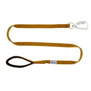 Leash seatbelt polyester with neoprene lining – OI01007/100/25/BR/01/K14