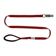 Leash seatbelt polyester with neoprene lining – OI01007/100/25/DR/01/K09