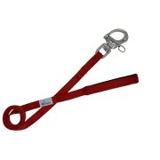 Leash seatbelt polyester with neoprene lining – OI01007/100/25/DR/01/K10