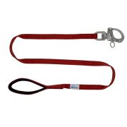 Leash seatbelt polyester with neoprene lining – OI01007/100/25/DR/01/K10