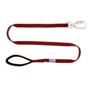 Leash seatbelt polyester with neoprene lining – OI01007/100/25/DR/01/K14