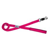 Leash seatbelt polyester with neoprene lining – OI01007/100/25/FU/01/K07