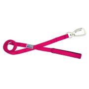 Leash seatbelt polyester with neoprene lining – OI01007/100/25/FU/01/K14