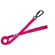 Leash seatbelt polyester with neoprene lining – OI01007/100/25/FU/01/K15