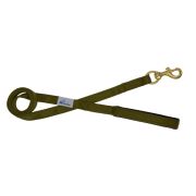 Leash seatbelt polyester with neoprene lining – OI01007/100/25/KH/01/K04