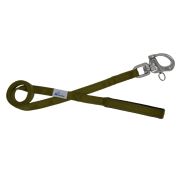 Leash seatbelt polyester with neoprene lining – OI01007/100/25/KH/01/K10