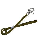 Leash seatbelt polyester with neoprene lining – OI01007/100/25/KH/01/K10