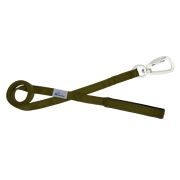 Leash seatbelt polyester with neoprene lining – OI01007/100/25/KH/01/K14