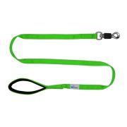 Leash seatbelt polyester with neoprene lining – OI01007/100/25/LM/01/K07