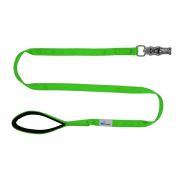 Leash seatbelt polyester with neoprene lining – OI01007/100/25/LM/01/K09