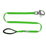 Leash seatbelt polyester with neoprene lining – OI01007/100/25/LM/01/K10