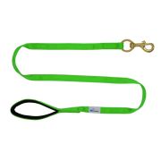 Leash seatbelt polyester with neoprene lining – OI01007/100/25/LM/01/K11