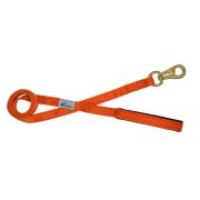 Leash seatbelt polyester with neoprene lining – OI01007/100/25/OR/01/K06