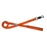 Leash seatbelt polyester with neoprene lining – OI01007/100/25/OR/01/K07