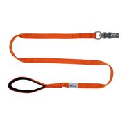 Leash seatbelt polyester with neoprene lining – OI01007/100/25/OR/01/K09