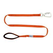 Leash seatbelt polyester with neoprene lining – OI01007/100/25/OR/01/K14